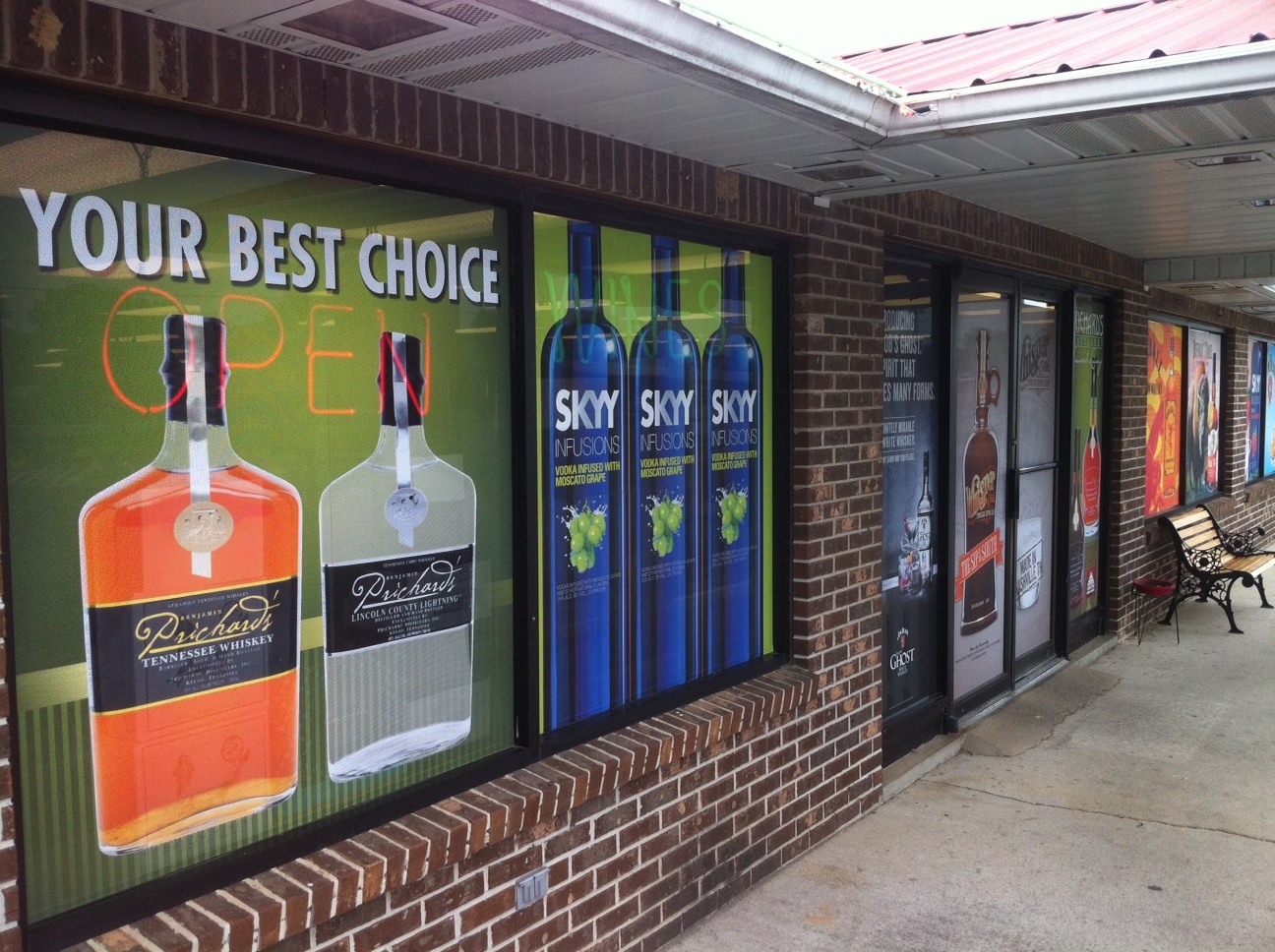 Custom Adhesive Storefront Vehicle Windows One-Way Vision Perforated Decal Vinyl