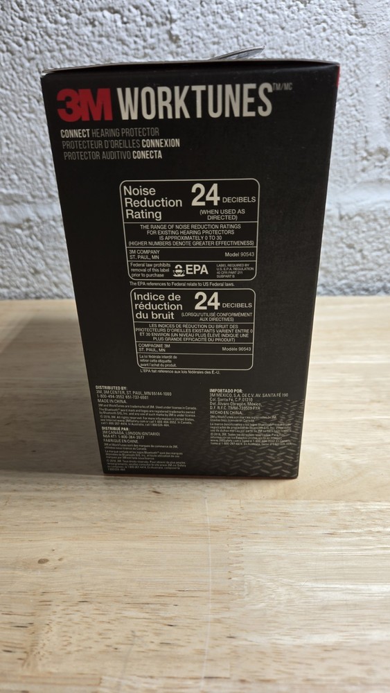 3M Pro Worktunes Wireless Hearing Protector Bluetooth - 90543H1-DC-PS