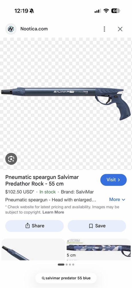 Salvimar Predathor Pneumatic Speargun