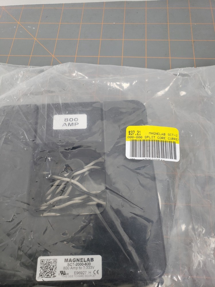 Magnelab SCT-2000-800 Split Core Current Sensor 800 Amp