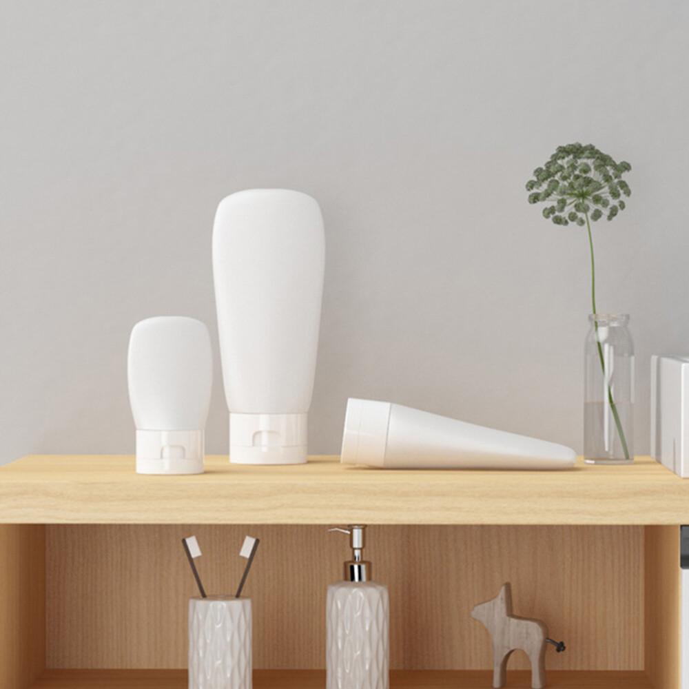 3Pcs Subpackaging Bottle Squeezable Travel Tube Sets