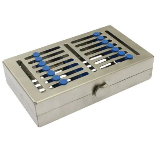 STERILIZATION CASSETTE FOR 4 LIGAMENT KNIVES/ELEVATORS (3 CASES PRIVATE LISTING)