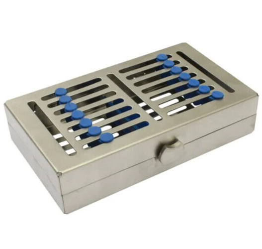 STERILIZATION CASSETTE FOR 4 LIGAMENT KNIVES/ELEVATORS (3 CASES PRIVATE LISTING)