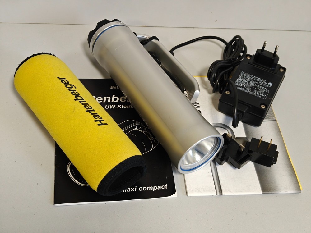 Hartenberger Maxi Compact Electronic Scuba Dive Light Professional
