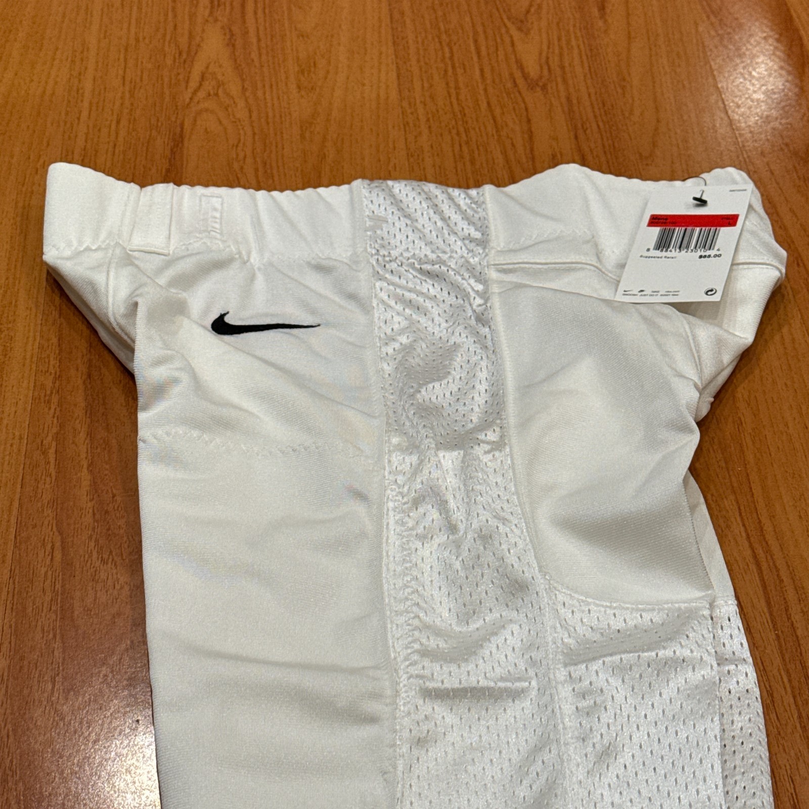 Nike Vapor Untouchable Football Pants White. Pads/Belt Not Included SZ L BNWT