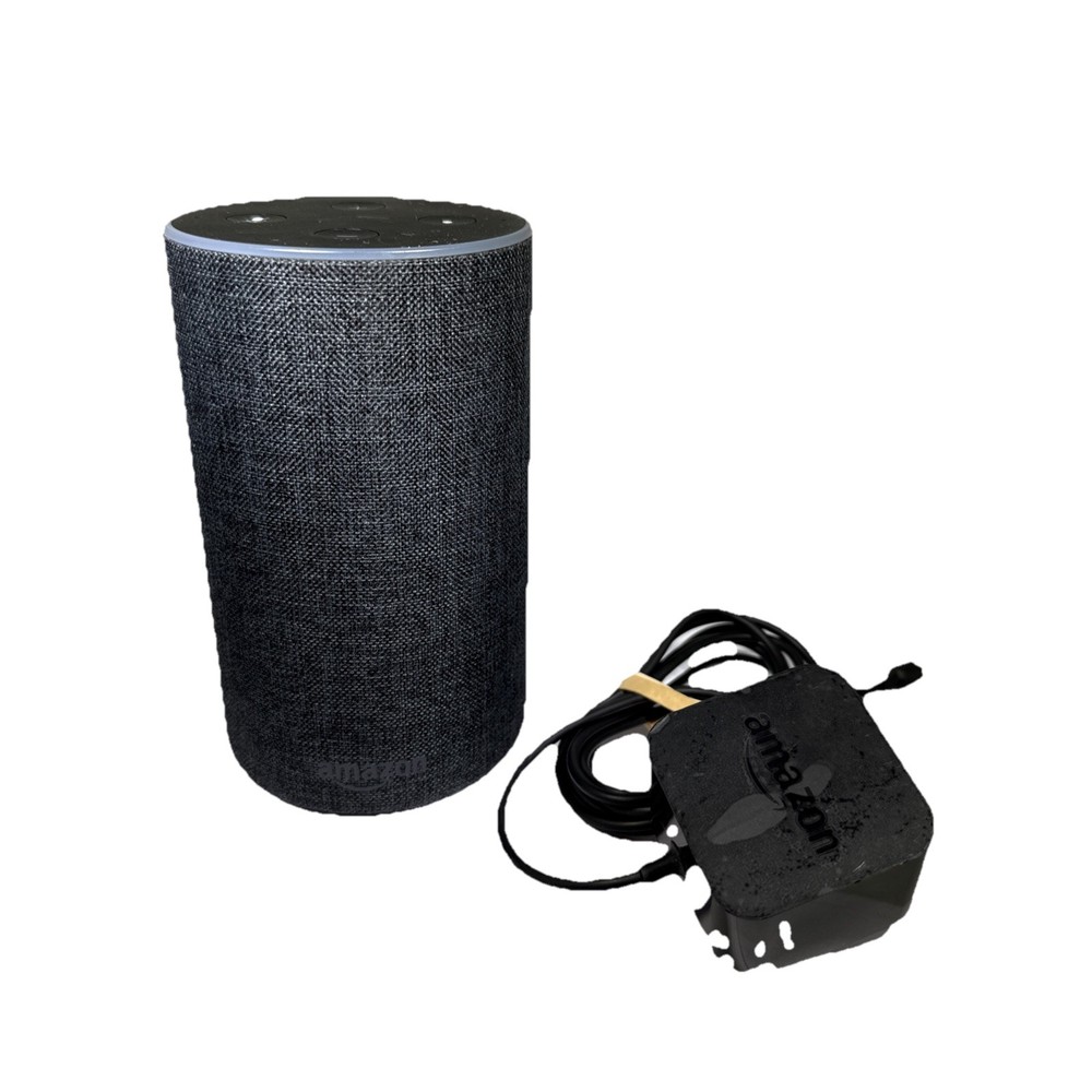 Amazon Echo 2nd Generation Wireless Smart Assistant Speaker Charcoal