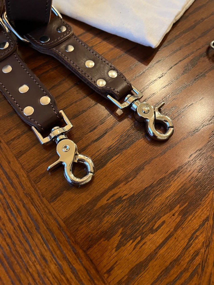 Coiro Brown Dual Camera Shoulder Harness (for two cameras)