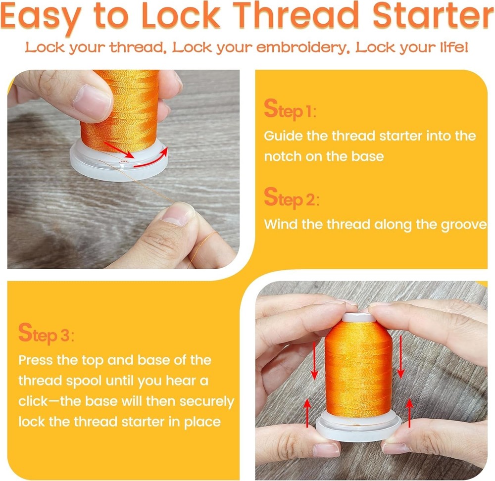 New brothread Embroidery Machine Thread Mega Kit 150 Colors