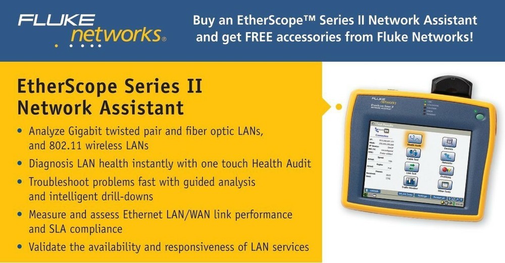 Fluke Networks EtherScope Series II Network Assistant Software V5.0.15