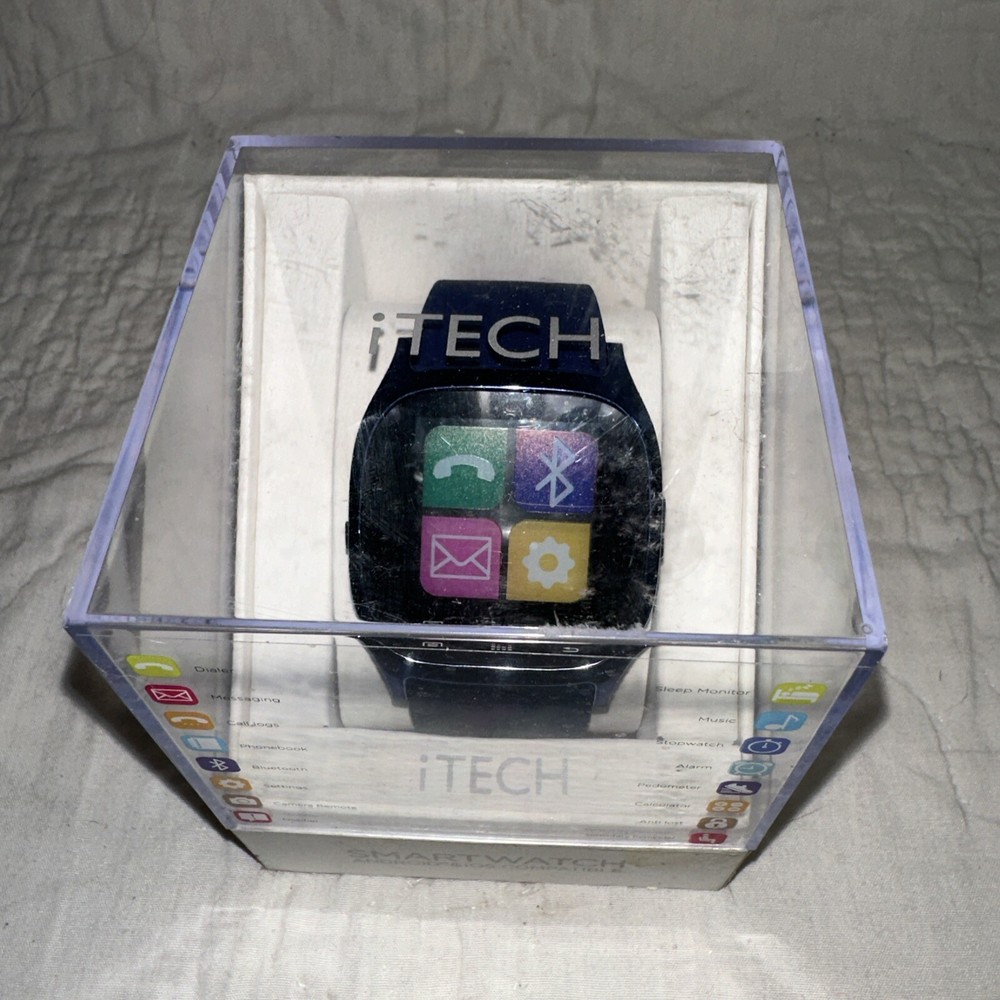 Itech Smart Watch Android & iOS compatible, Blue