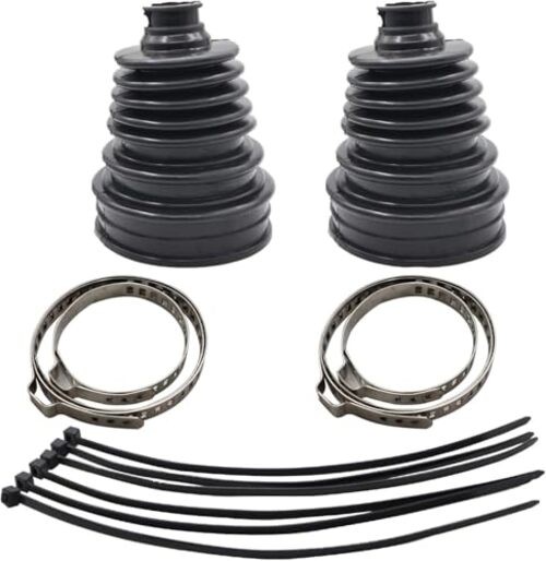 Universal CV Joint Boot Kit Universal Non-Split CV Axle Boot Repair Kit 2 Boots