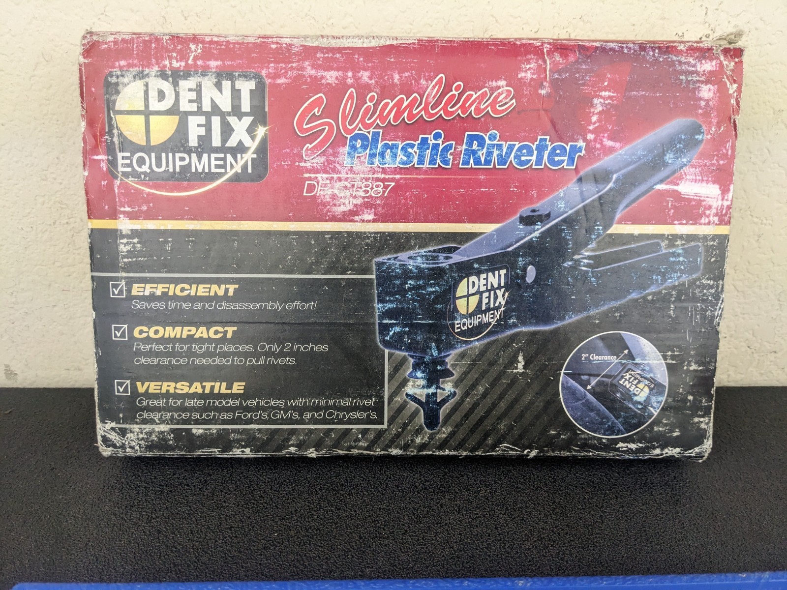 #bm855 Spitznagel Dent Fix DF-CT887 Slimline Plastic Riveter