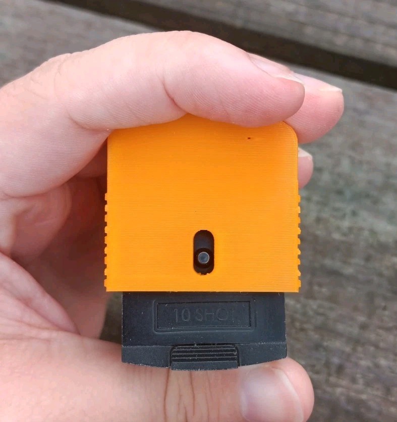 Magazine Loader Ruger 10/22 BX-1 Magazine Speedloader Thumb Saver! - Orange