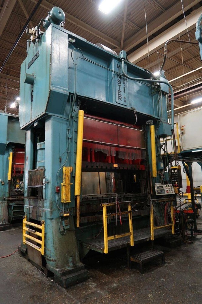 600 TON MINSTER SSDC PRESS E2-600-96-48 8" STROKE