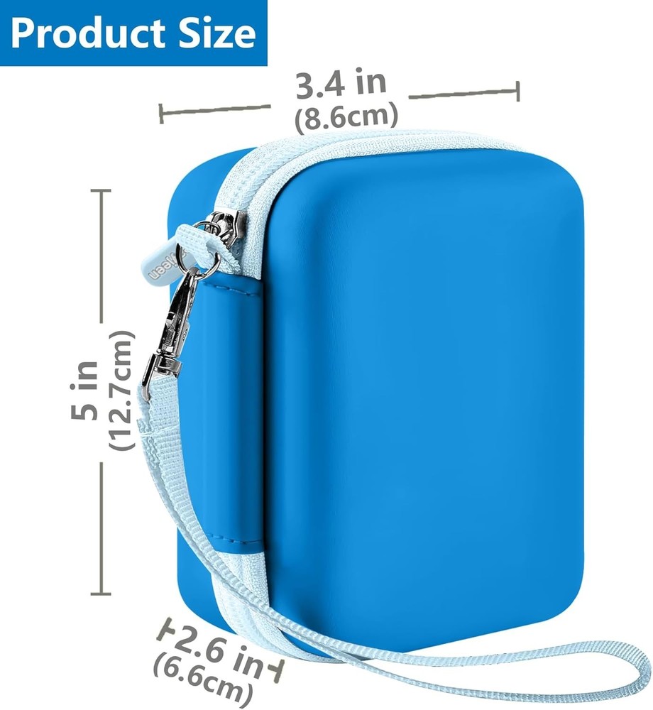 Durable Synthetic Waterproof Camera Case with Flannel Lining & Accessories Net