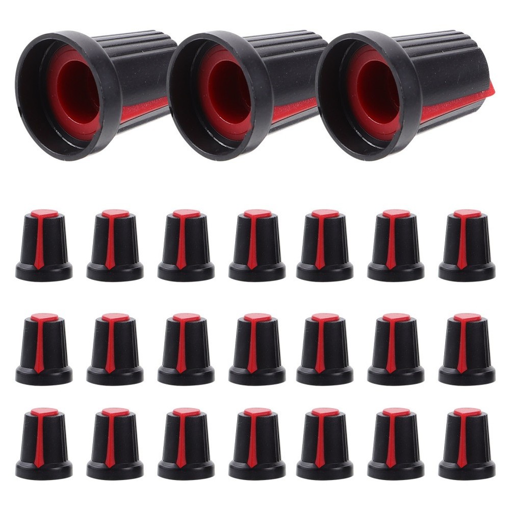 50 Pcs Professional Potentiometer Control Knobs Electric Guitar Volume
