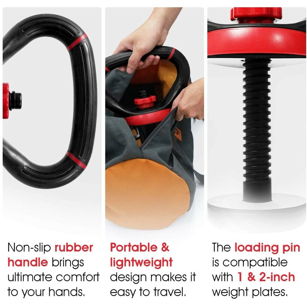 Yes4all New adjustable Kettlebell Handle Add in Weights