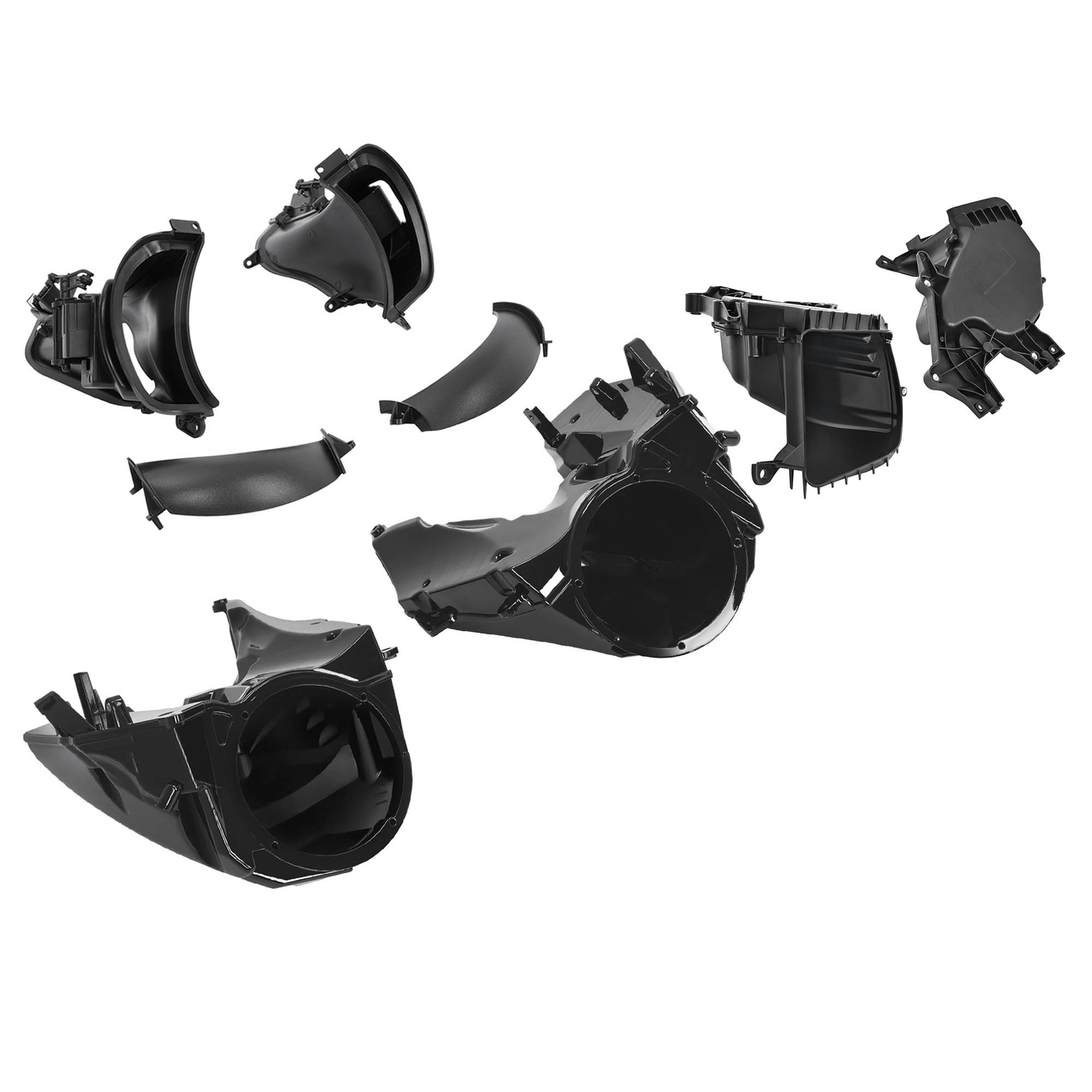 For Harley Road Glide 2015-2024 Inner Speaker Fairing Storage Glove Box Air Duct