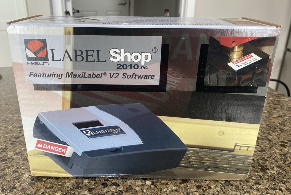 K-Sun Label Shop 2010-PC Featuring MaxiLabel V2 Software