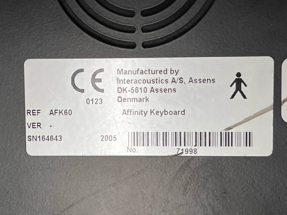 Interacoustics Affinity 2.0 Hearing Test Device With Keyboard