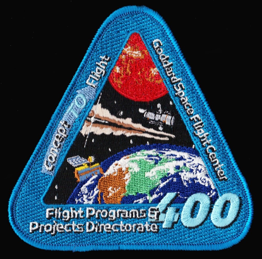 ORIGINAL - CONCEPT TO FLIGHT - FLIGHT PROGRAMS 400 - NASA  GSFC SPACE PATCH MINT