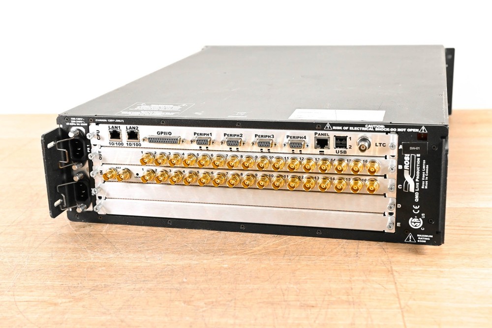 Ross Vision QMD 1 M/E Video Switcher with Vision 1 Panel CG007VZ