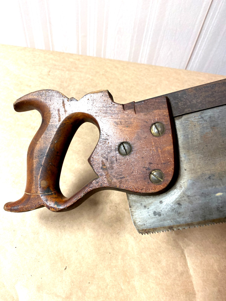 A Vintage C.E. Jennings 26" Blade Back , Miter Saw -