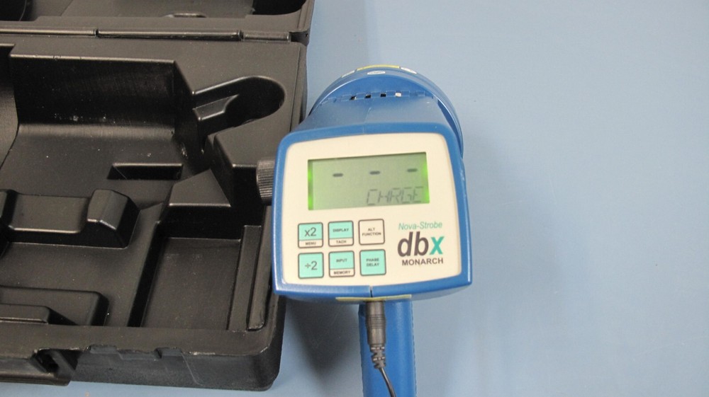 Monarch Nova Strobe DBX Battery Powered Digital Portable Stroboscope With Case