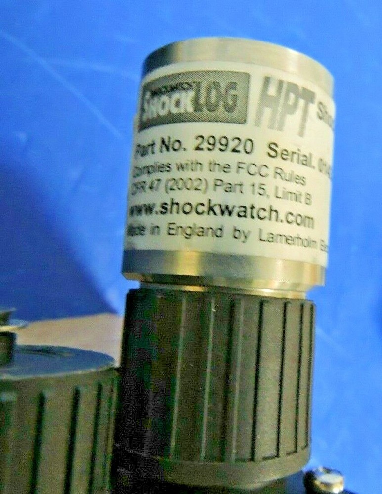 Ultratech Stepper ShockLog Shock Watch Vibration Recorder Data Logger 29888 STFO