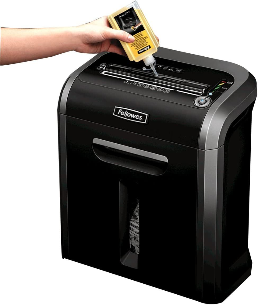 Fellowes Powershred Performance Shredder Oil 12 oz. Extended Nozzle Bottle