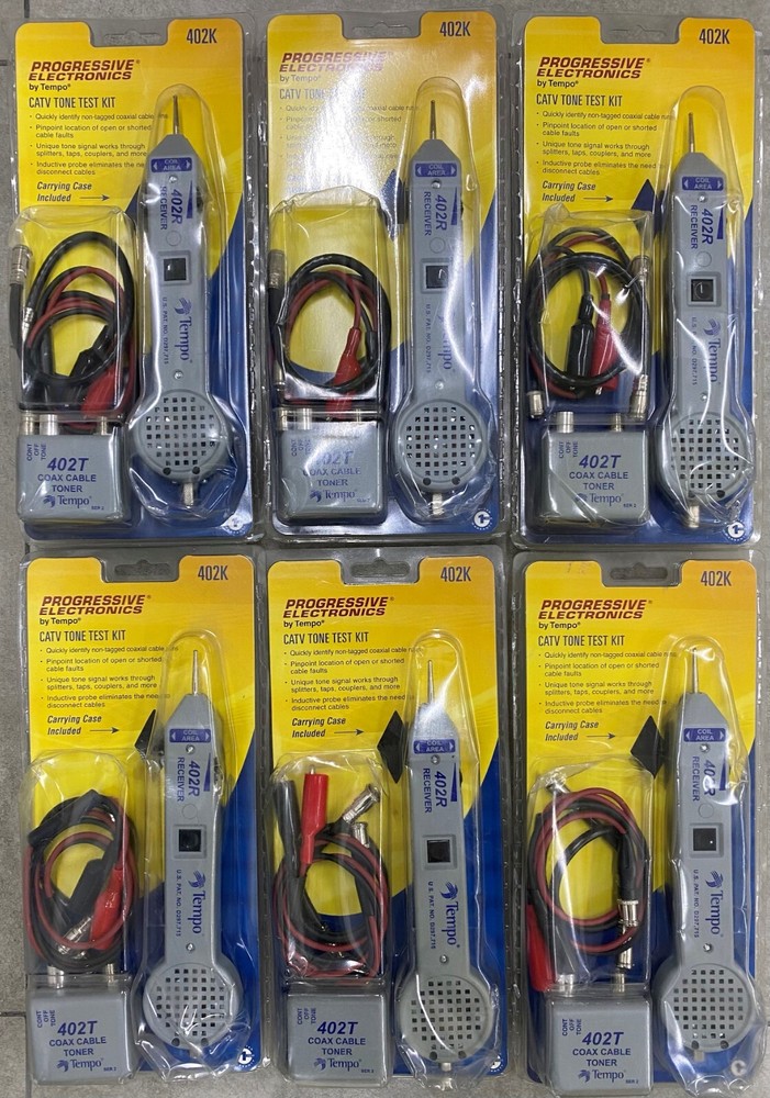 Tempo / Greenlee 402K CATV Cable Tone Test Set