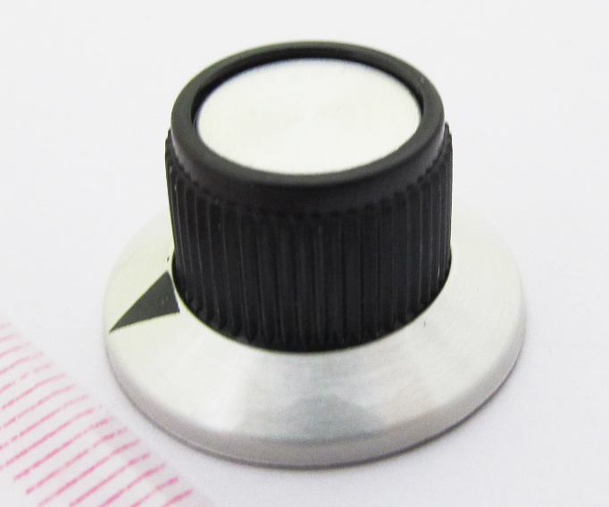 1pc Screw Type Plastic indicator Round Knob RN-117B NEW