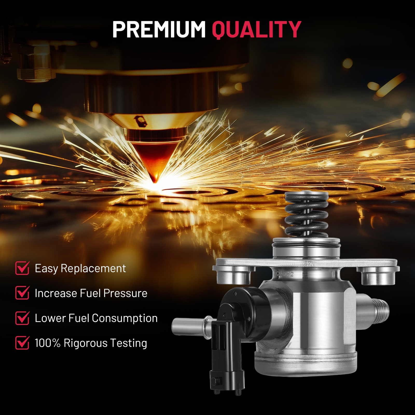 Chevrolet Equinox Malibu High Pressure Fuel Pump with Seal