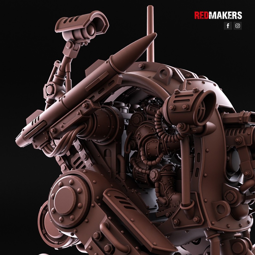 SOLAR GUARD MECH WITH MISSILE LAUNCHER