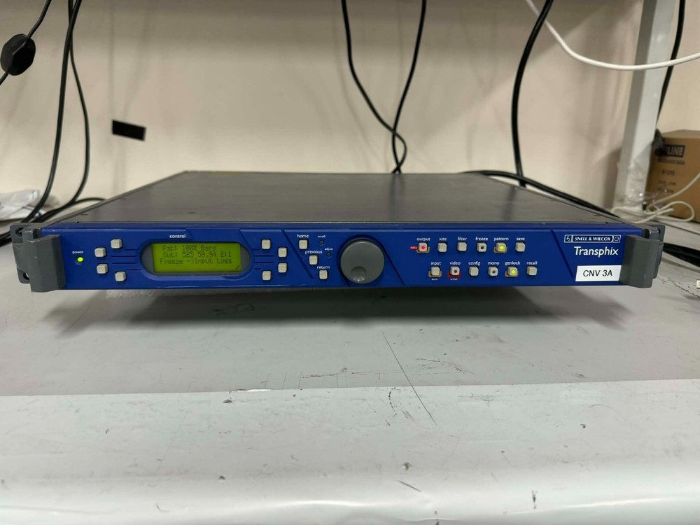 SNELL & WILCOX TRANSPHIX Computer to SD1 D1 Composite Broadcast Bridge PAL/NTSC