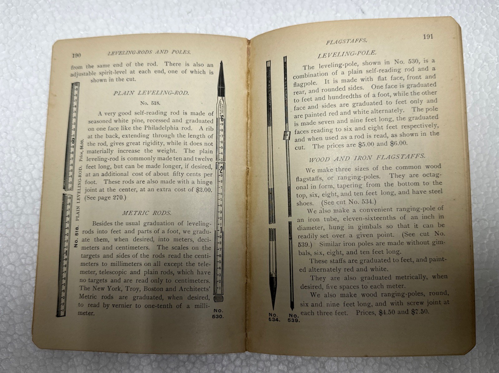 1905 Gurley’s Manual of American Engineers’ and Surveyors’ Instruments 38th Ed.