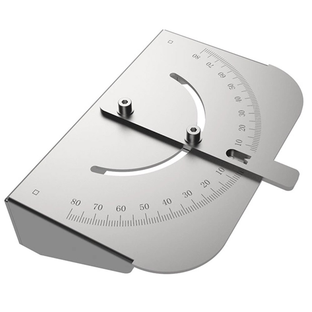 Sheet Metal Bending Tool Auxiliary Doubleside Positioner T-type Angle Push Ruler