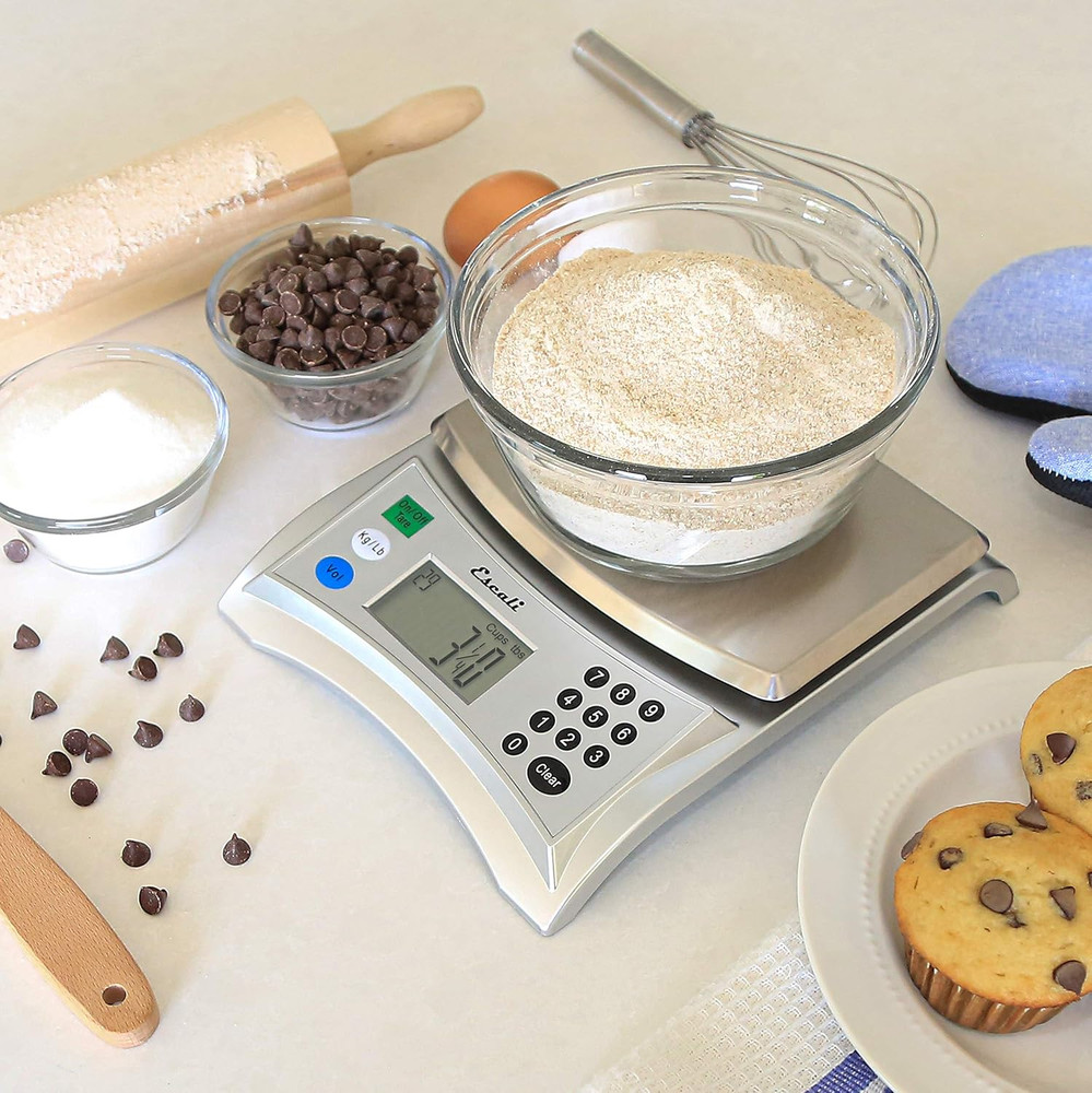 Pana V136 Large Volume Measuring Kitchen/Baking/Cooking Scale, Preprogrammed wit