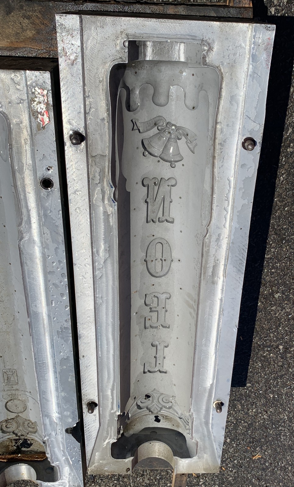 Noel Candle Christmas Blow Mold For Plastic Molds