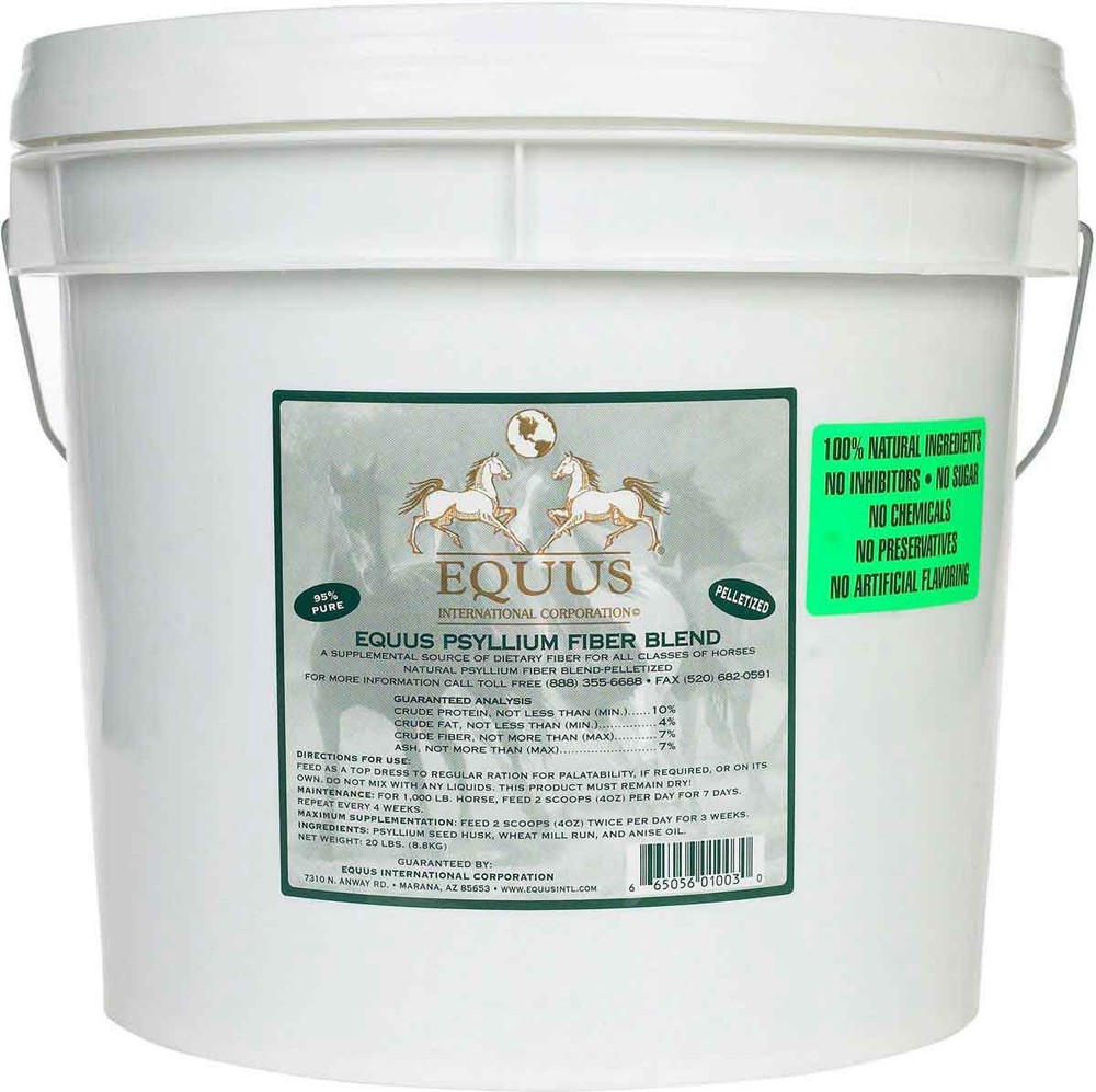 Equus EQUUS Psyllium Pellets 20LB