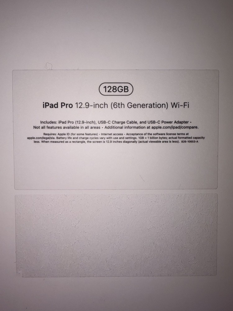 Apple iPad Pro 12.9in 6th Gen 128GB Space Grey & Magic Keyboard EMPTY BOXES ONLY