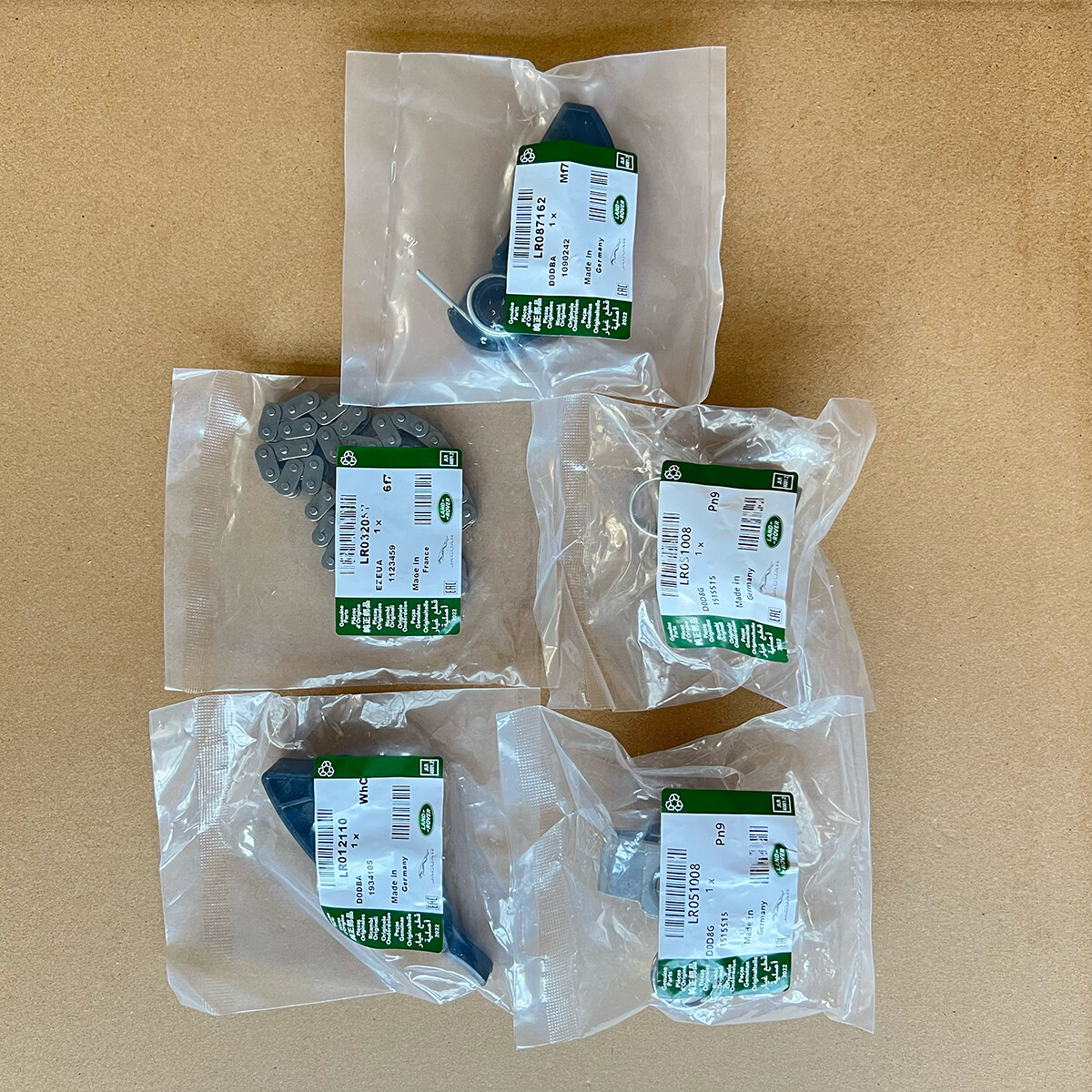 New 14PC Land Rover Timing Chain Kit For 10-15 LR4 Range Rover 3.0L 5.0L V8 DOHC