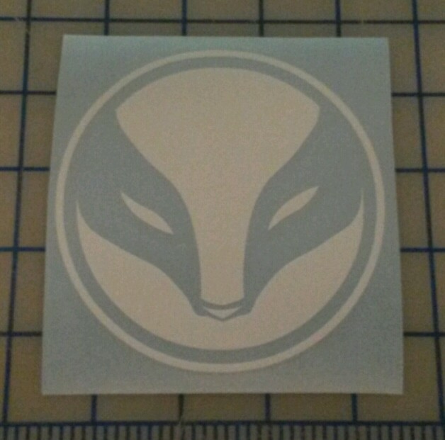 Eric Carr of KISS Makeup Decal