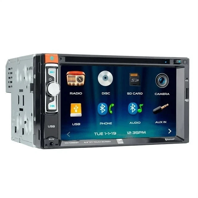 Dual XDVD269BT CD Player Bluetooth USB AUX Input 6.2" Touch Screen LCD™