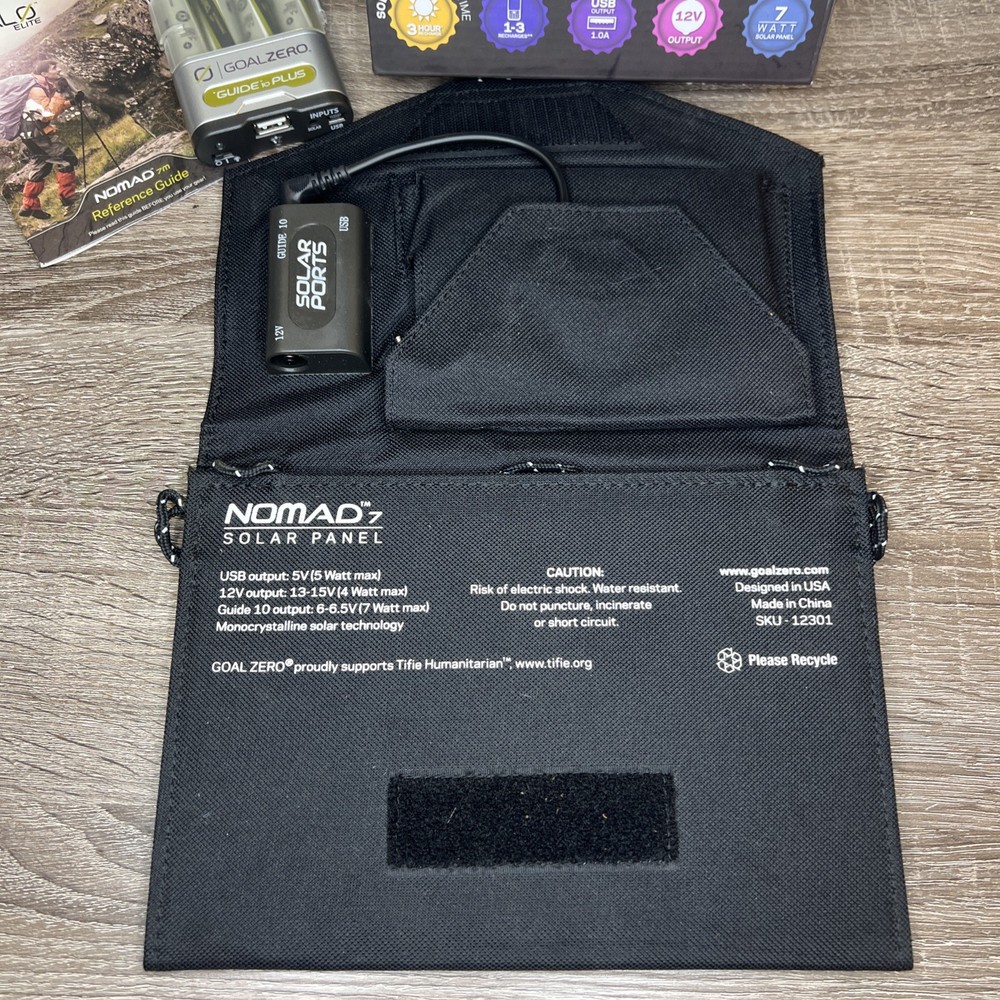 Goal Zero Guide 10 Plus Adventure Kit Nomad 7