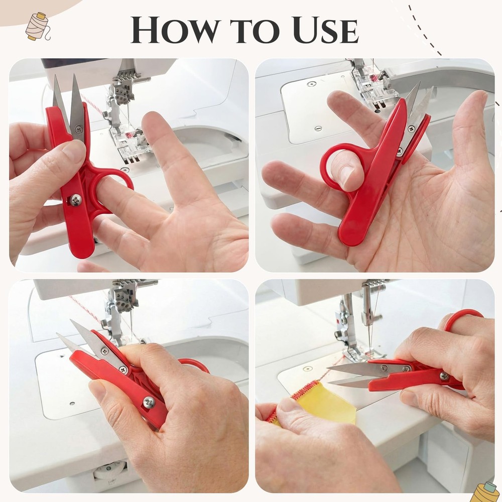 24 Pcs Mini Upgrade Sewing Scissors Fabric Thread Snips Scissors for Sewing T...