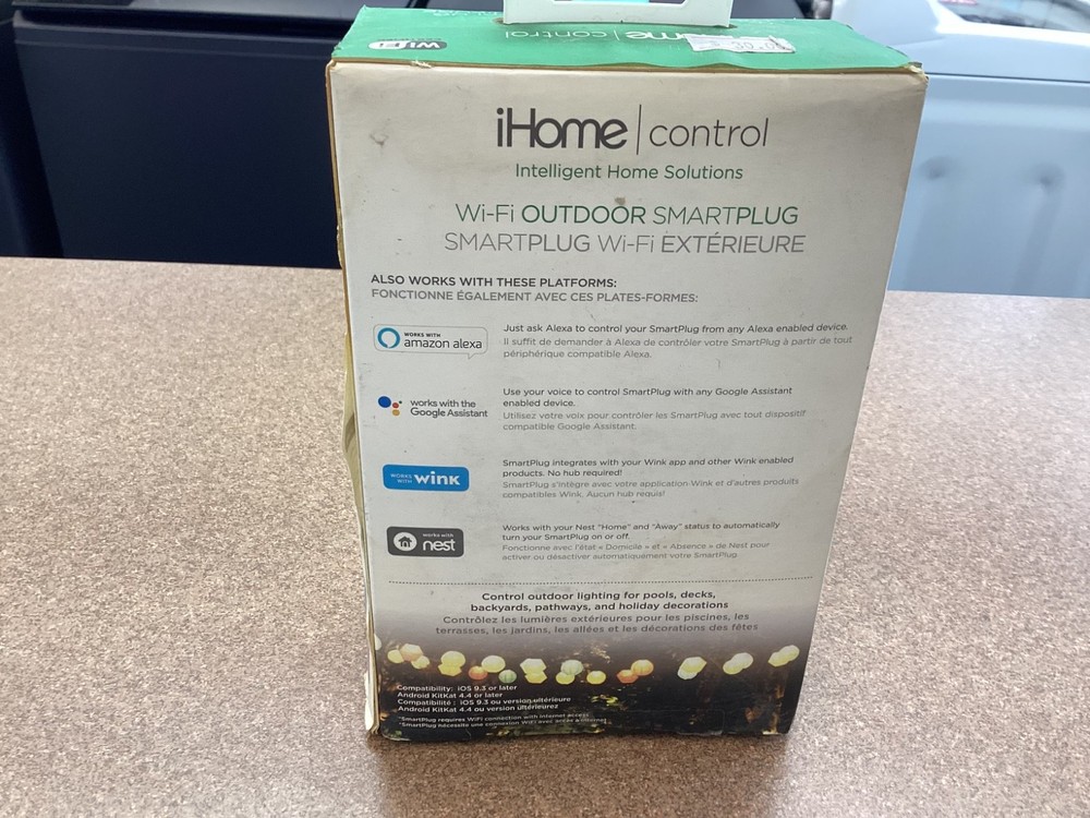 iHome WiFi iSP100 Outdoor Smart Plug