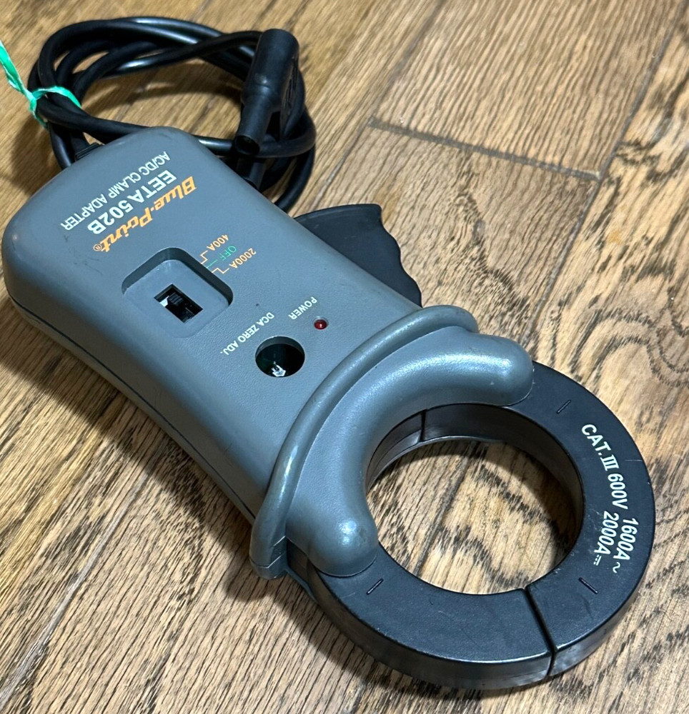 Blue Point Tools Clamp On Amp Probe Tester Lead Multimeter Electrical Auto AC/DC