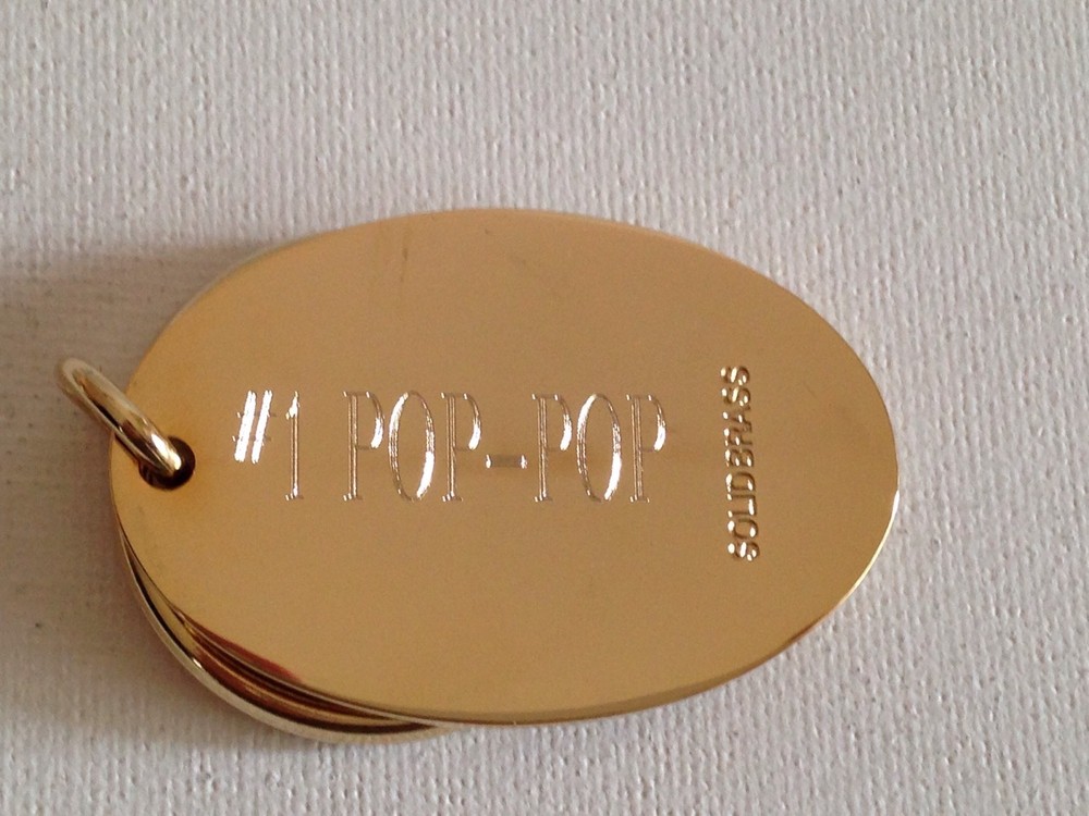 Cadillac Escalade Keychain Solid Brass key chain Personalized Free