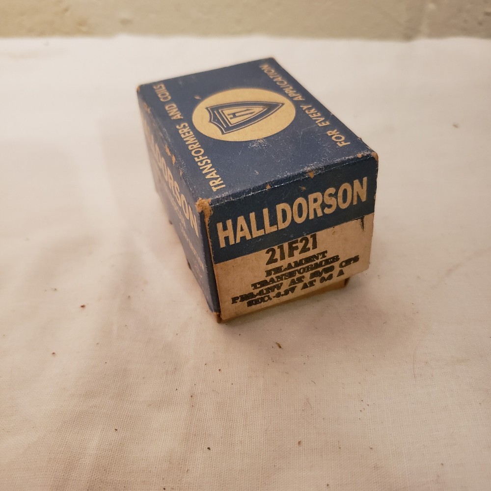 Halldorson 21f21 Filament Transformer Nos